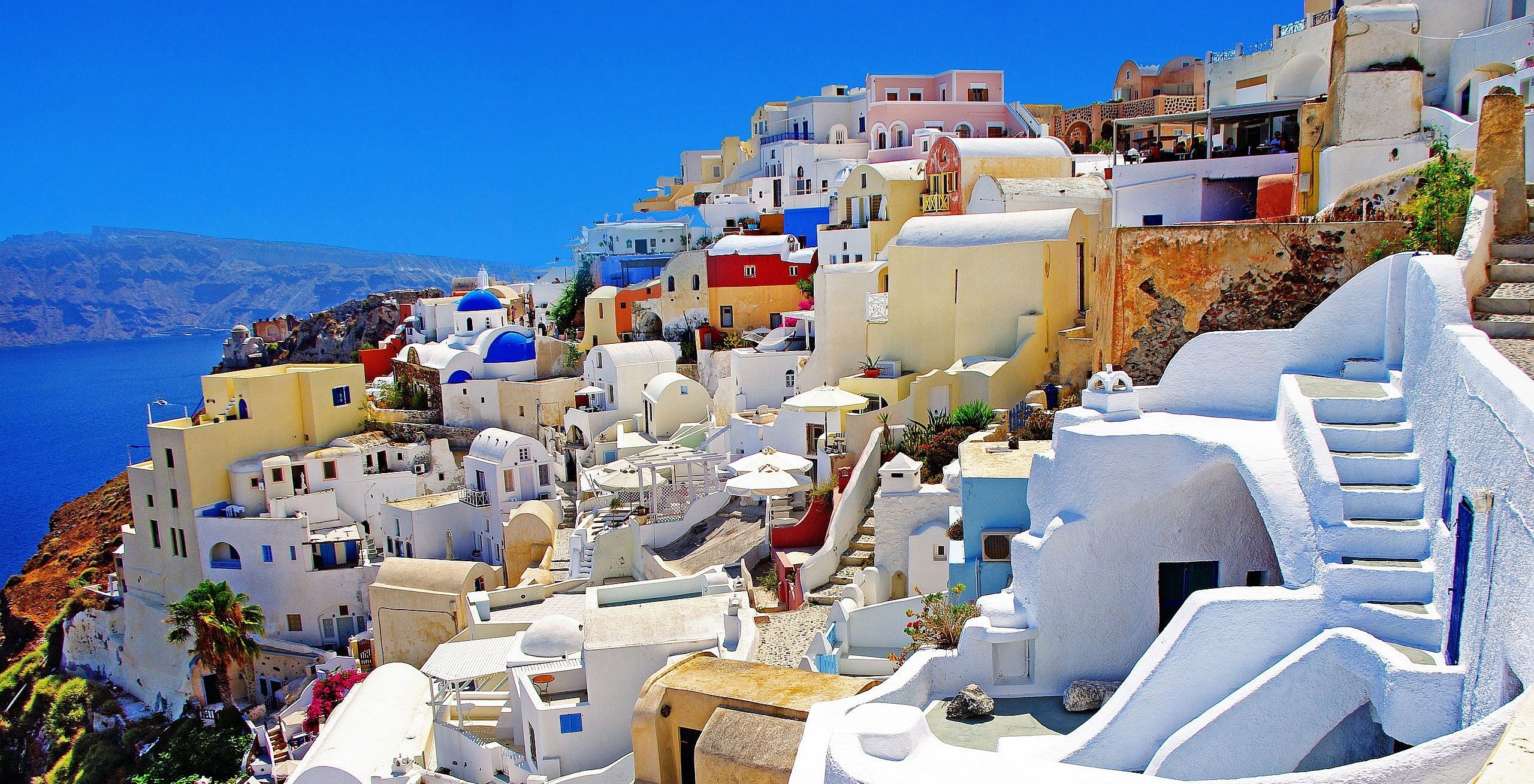 LBTQIA+ friendly Greek island honeymoons Santorini